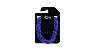 Collar Bijoux Terner Mujer Ami Beaded Blue