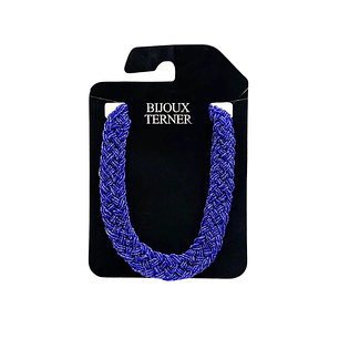 Collar Bijoux Terner Mujer Ami Beaded Blue