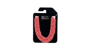 Collar Bijoux Terner Mujer Ami Beaded Pink