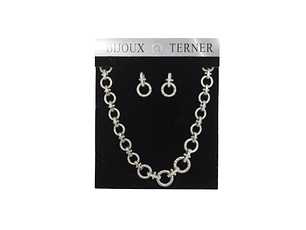 Collar Con Aros Bijoux Terner Mujer Ami1927580 Silver   