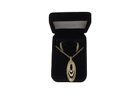Collar Con Aros Bijoux Terner Mujer Ami1630341 Set 