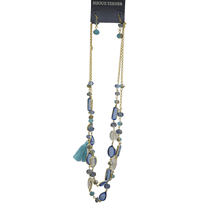 Collar Con Aros  Bijoux Terner Mujer Ami16022625 Fashion  Blue