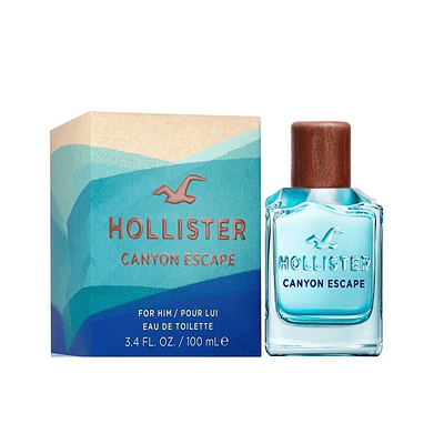 Perfume Hollister Canyon Escape Hombre Edt 100 Ml