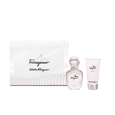 Perfume Amo Salvatore Ferragamo Mujer Edp 50 ml / Body Lotion 100 ml Estuche