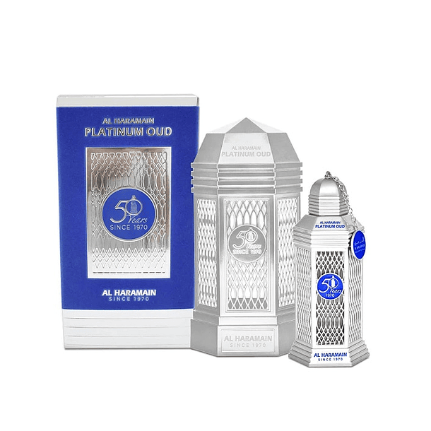 Perfume Al Haramain Platinum Oud Unisex Edp 75 ml