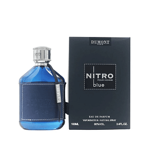 Perfume Nitro Blue Dumont Hombre Edp 100 ml