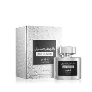 Perfume Lattafa Confidential Platinum Unisex Edp 100 ml