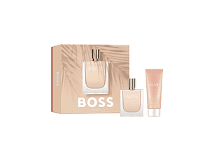 Perfume Boss Alive Woman Dama Edp 50 ml / Body Lotion 75 ml Estuche