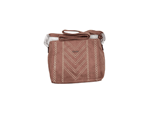 Cartera Klow Bandolera Palo Rosa Mujer 4295923
