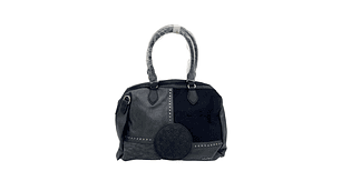 Cartera Klow Black Dos Asas Mujer 4295893