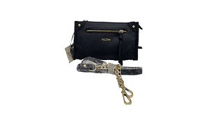 Cartera Klow Claudine Bandolera Black Mujer 4295878