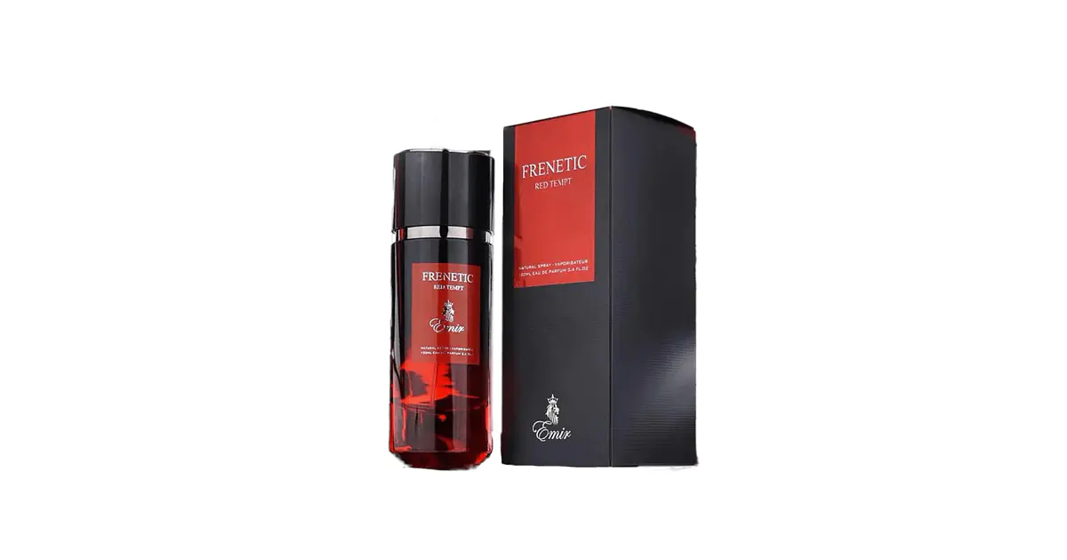PERFUME EMIR FRENETIC RED TEMP INTENSE UNISEX EXTRAIT DE ...