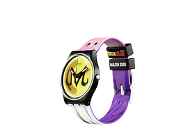 Reloj Pulso Swatch Gz358 Mujer Dragon Ball Z