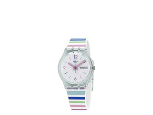 Reloj Pulso Swatch Gl702 Mujrt Gent