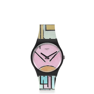 Reloj Pulso Swatch Gz350 Mujer Moma