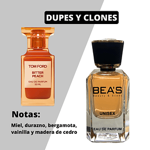 Perfume Beas 735 Clon Tom Ford Bitter Peach Unisex Edp 50 ml