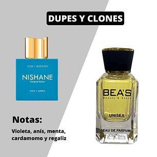 Perfume Beas 762 Clon Nishane Ege Unisex Edp 50 ml