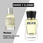 Perfume Beas 755 Clon Le Labo Santal 33 Unisex Edp 50 ml 2