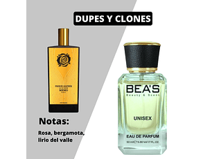 Perfume Beas 738 Clon Memo Paris French Leather Unisex Edp 50 ml
