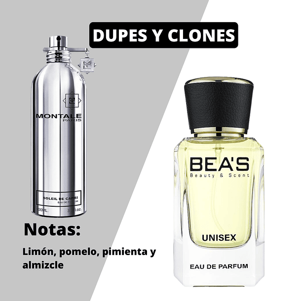 Perfume Beas 712 Clon Montale Soleil De Capri Unisex Edp 50 ml 2