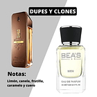 Perfume Beas 254 Clon Paco Rabanne One Million Prive Hombre Edp 50 ml 2
