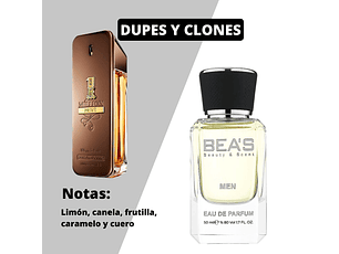 Perfume Beas 254 Clon Paco Rabanne One Million Prive Hombre Edp 50 ml