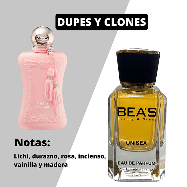 Perfume Beas 758 Clon Parums De Marly Delina Exclusive Unisex Edp 50 ml 2