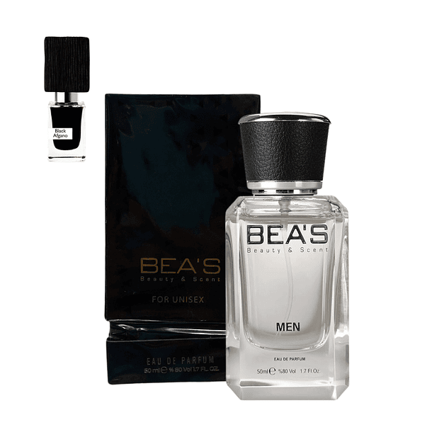 perfume beas 217 clon nasamatto black afgano hombre edp 50 ml