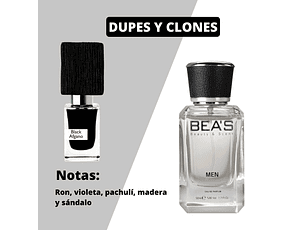 Perfume Beas 217 Clon Nasamatto Black Afgano Hombre Edp 50 ml