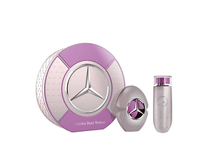 Perfume Mercedes Benz Woman Mujer Edp 90 ml / Body Lotion 125 ml Estuche