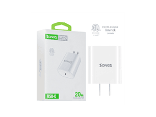 Cargador Songz Travel Usb -C 20W 617930354549