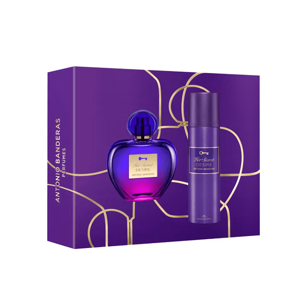 Perfume Secret Desire Dama Edt 80 ml / Desodorante 150 ml Estuche