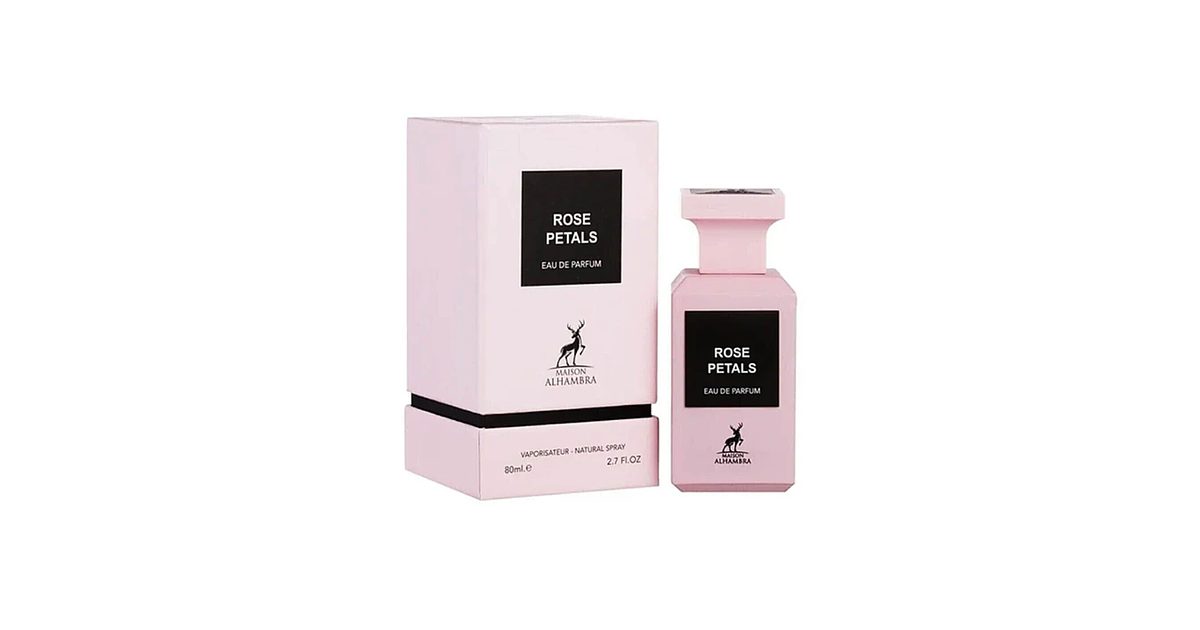 PERFUME MAISON ALHAMBRA ROSE PETALS MUJER EDP 80 ML