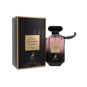 Perfume Maison Alhambra Pink Shimmer Secret Oud Mujer Edp 100 ml