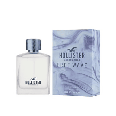Perfume Hollister Free Wave Hombre Edt 100 Ml