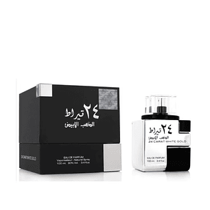 Perfume Lattafa 24 Carat White Gold Unisex Edp 100 ml
