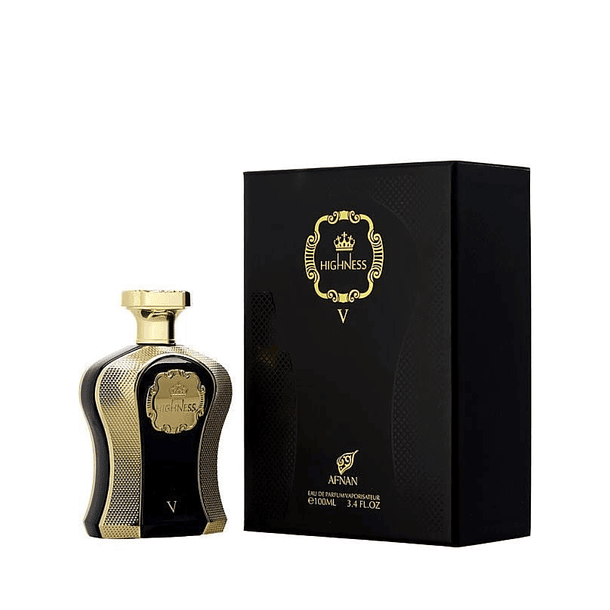 Perfume Afnan Highness V Black Mujer Edp 100 ml