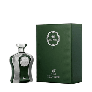 PERFUME AFNAN HIGHNESS III GREEN HOMBRE EDP 100 ML