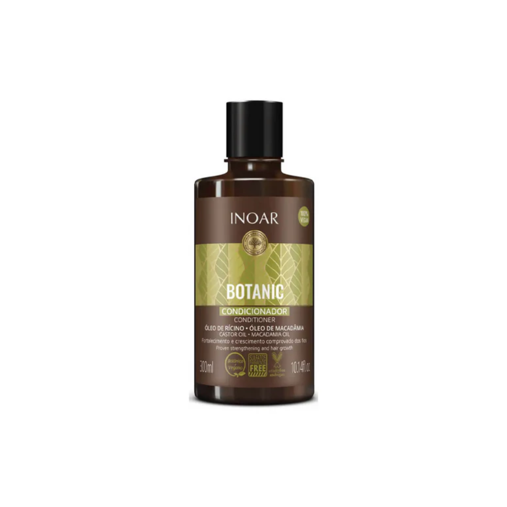 Acondicionador Inoar Botanic Óleo De Rícino 300 ml