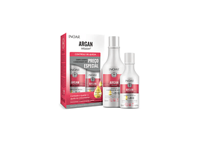Pack Inoar Argan Infusion Control Caída Shampoo 500 ml / Acondicionador 250 ml