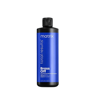 Máscara Neutralizadora Matrix Total Brass Off Naranja O Cobrizo 500 ml