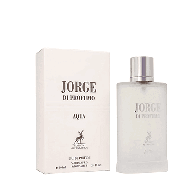 Perfume Maison Alhambra Jorge Di Profumo Aqua Unisex Edp 100 Ml