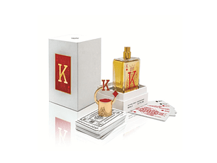 PERFUME FRAGRANCE WORLD GAME KING UNISEX EDP 80 ML / NAIPE ESTUCHE