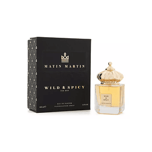 Perfume Matin Martin Wild And Spicy For Men Hombre Edp 100 ml