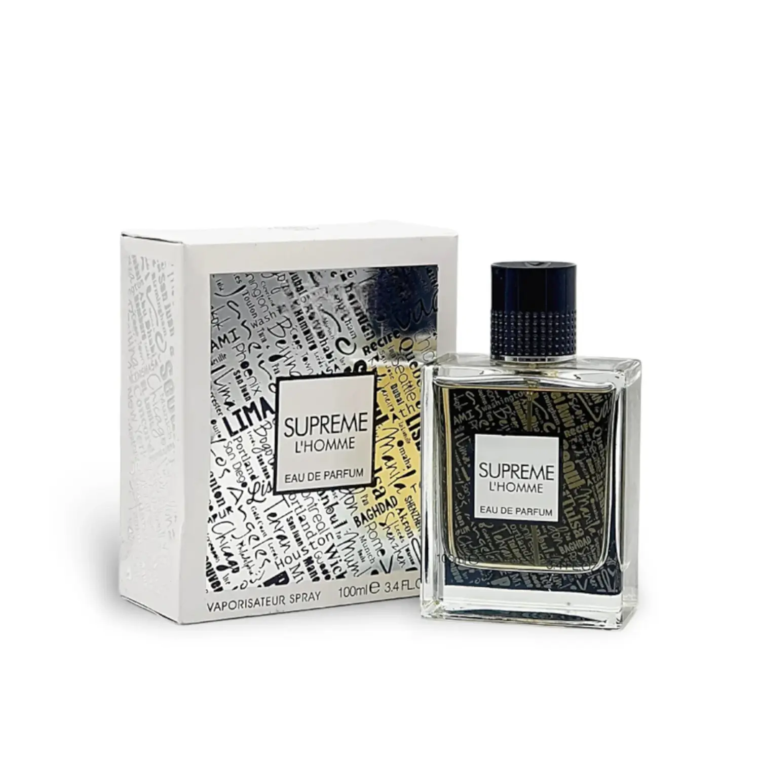 Perfume Fragrance World Supreme L Homme Hombre Edp 100 ml