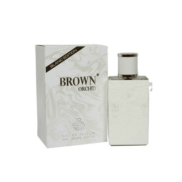 Perfume Fragance World Brown Orchid Blanc Edition Hombre 80 ml / Desodorante Estuche