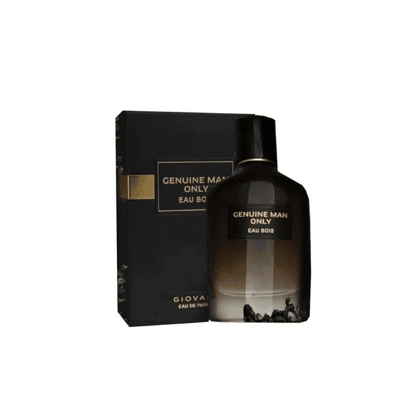 Perfume Fragance World Genuine Man Only Eau Bois Hombre Edp 100 ml