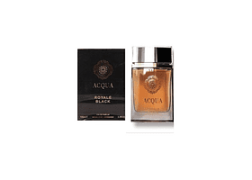 Perfume Fragance World Acqua Royale Black Unisex Edp 100 ml