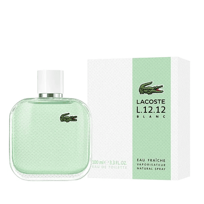 Perfume Lacoste Le Blanc Eau Fraiche Varon Edt 100 Ml