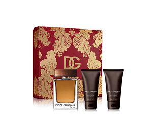 Perfume The One Varon Edt 100 ml / After Shave 50 ml / Shower Gel 50 ml Estuche